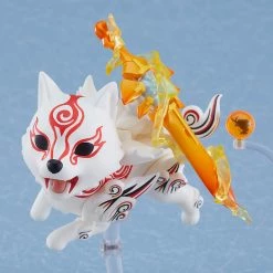 Outlet 😍 MAX FACTORY Shiranui DX Ver Okami Nendoroid Figure 🎉