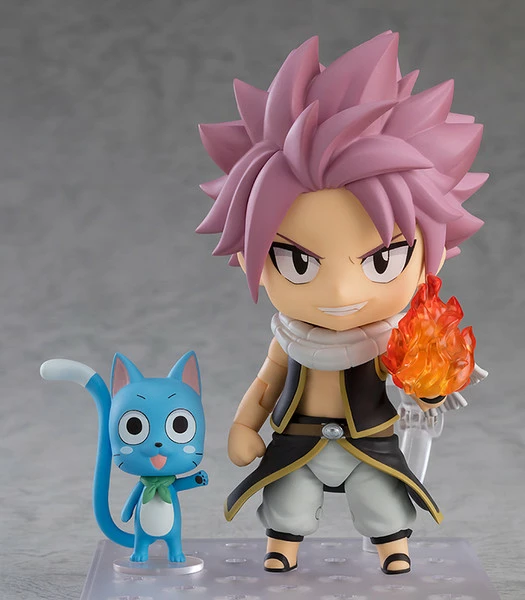 New π MAX FACTORY Natsu Dragneel & Happy Fairy Tail Final Season Nendoroid Figure π₯