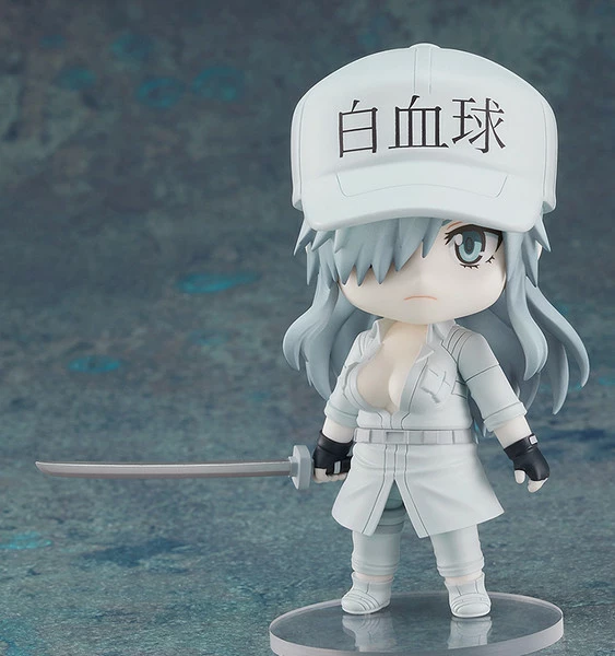 Cheap 🎁 GOOD SMILE White Blood Cell 1196 Cells At Work! Code Black Nendoroid Figure ❤️