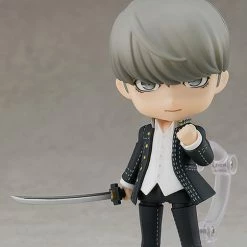 Discount 👍 GOOD SMILE Yu Narukami Persona 4 Golden Nendoroid Figure ✨