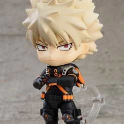 New ๐ GOOD SMILE Katsuki Bakugo Stealth Suit Ver My Hero Academia World Heroes' Mission The Movie Nendoroid Figure โค๏ธ