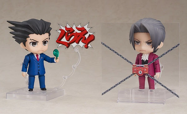 Discount ๐ GOOD SMILE Miles Edgeworth Ace Attorney Phoenix Wright Nendoroid Figure โค๏ธ - Image 7