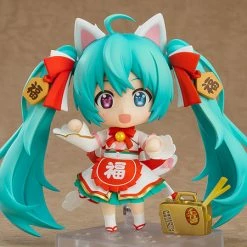 Coupon ⌛ GOOD SMILE Hatsune Miku Maneki Miku Ver Vocaloid Nendoroid Figure 🤩