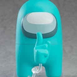 New ✔️ GOOD SMILE Crewmate (Cyan) Among Us Nendoroid Figure ⭐