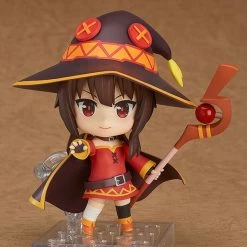 Outlet 🎁 GOOD SMILE Megumin (3rd-Run) Konosuba Nendoroid Figure ⌛
